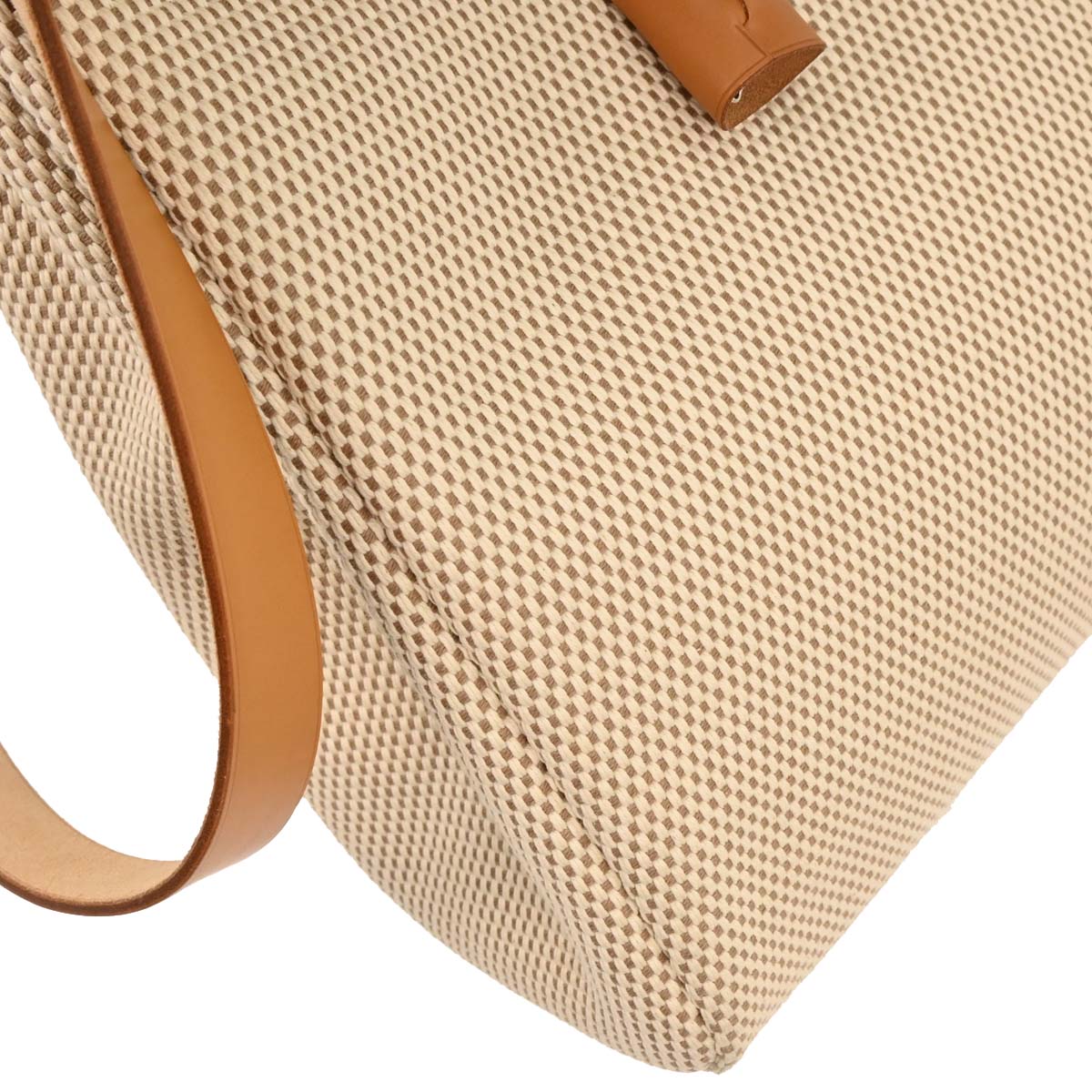 Hermes Beige Toile GM Herbag MM 2 in 1 Handbag