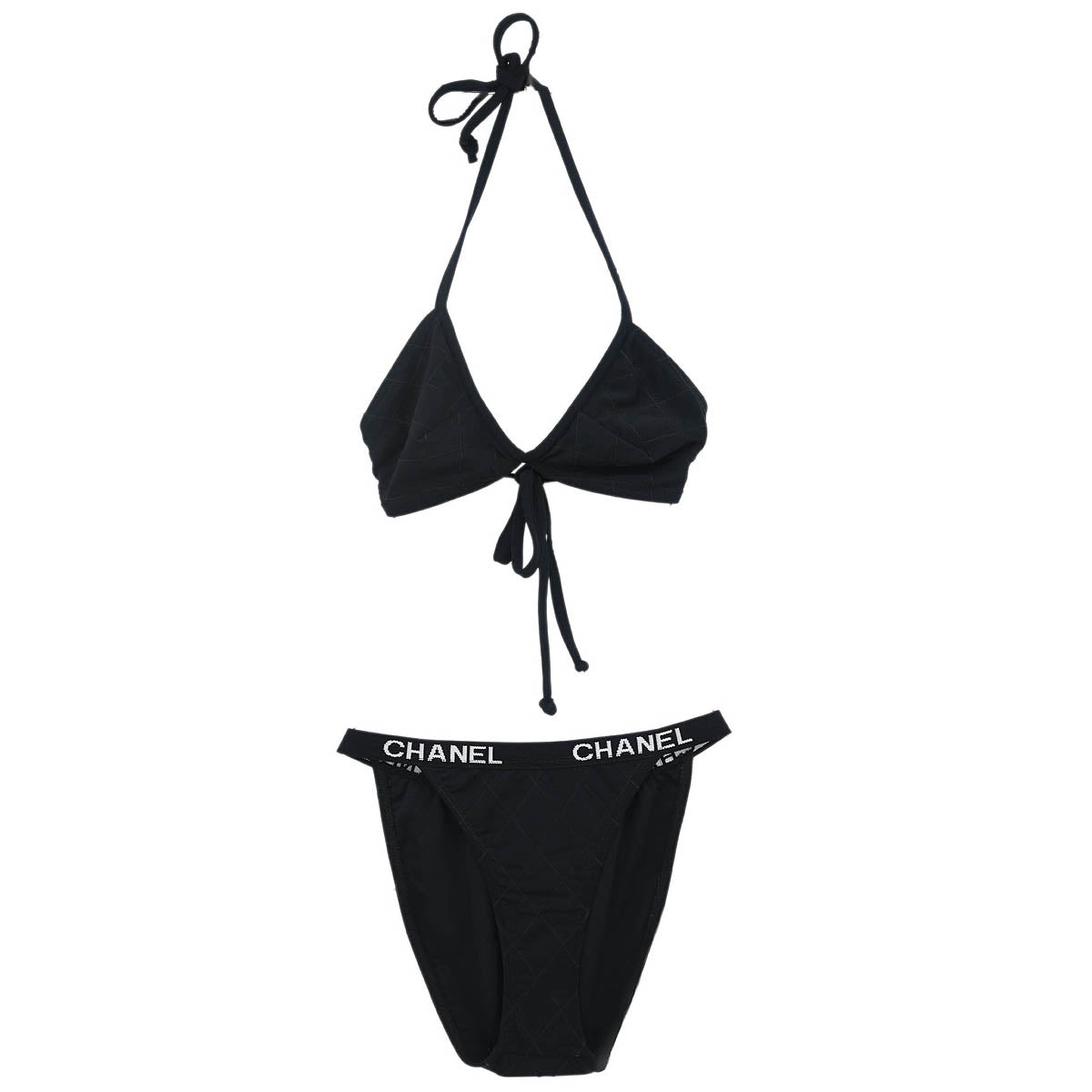 Chanel Swimwear Swimsuit Black #34