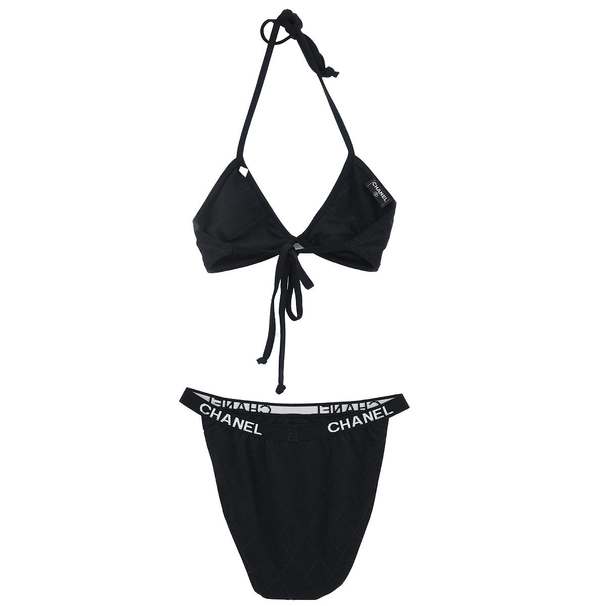 Chanel Swimwear Swimsuit Black #34