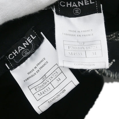 Chanel 2006 Setup Suit Camisole Top Skirt Black #34