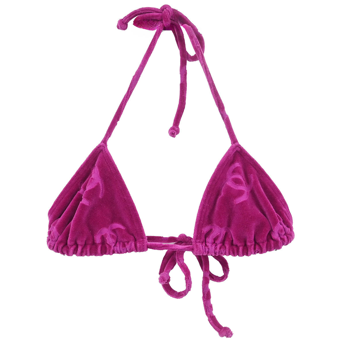 Chanel Swimwear  Bikini Top Purple #38