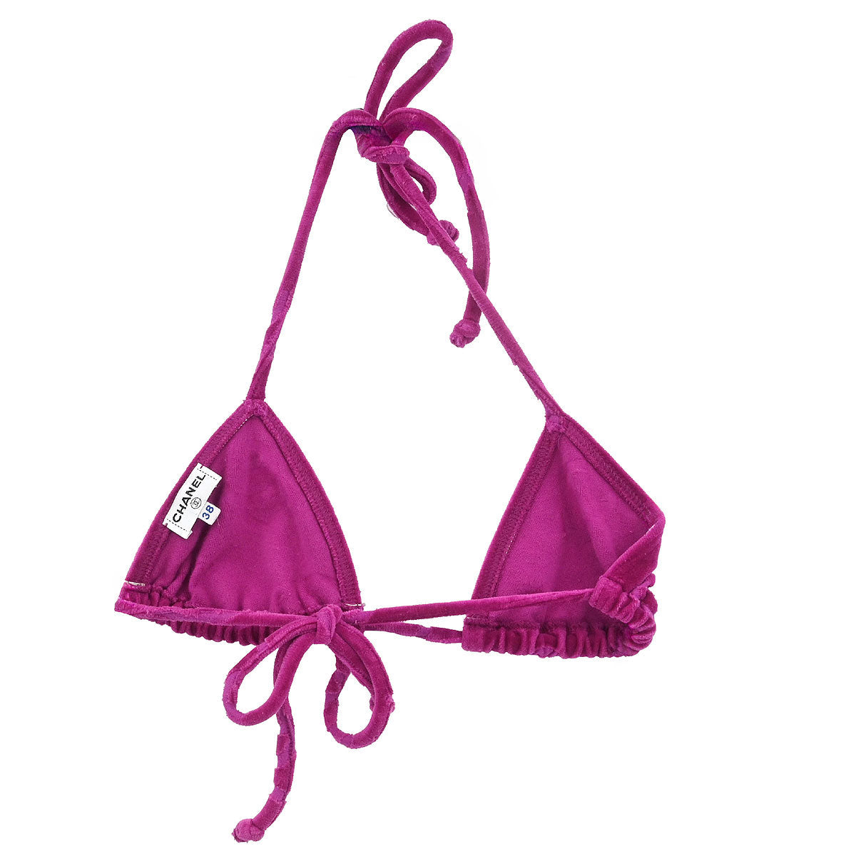 Chanel Swimwear  Bikini Top Purple #38