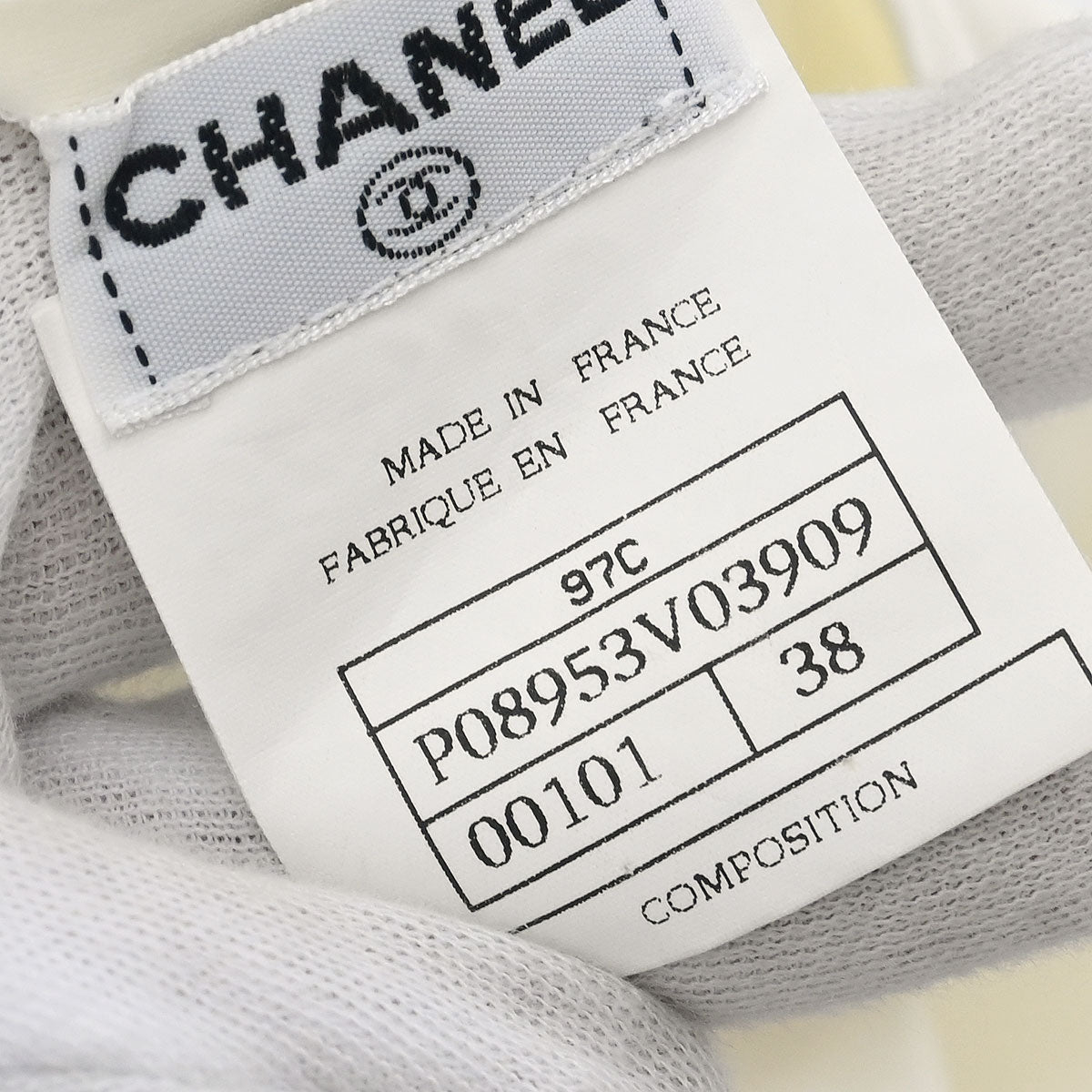 Chanel 1997 Cropped Sleeveless Top White #38