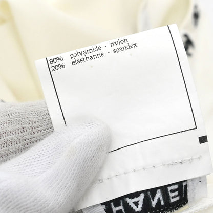 Chanel 1997 Cropped Sleeveless Top White #38