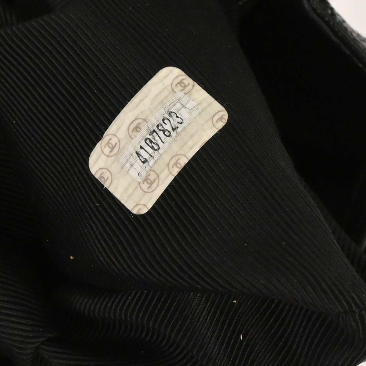 Chanel Black Caviar Triple CC Backpack