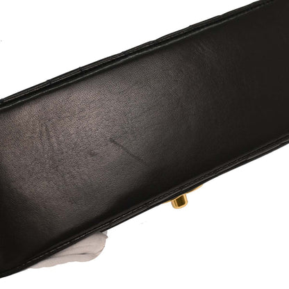 Chanel 1994-1996 Black Lambskin Small Diana Shoulder Bag