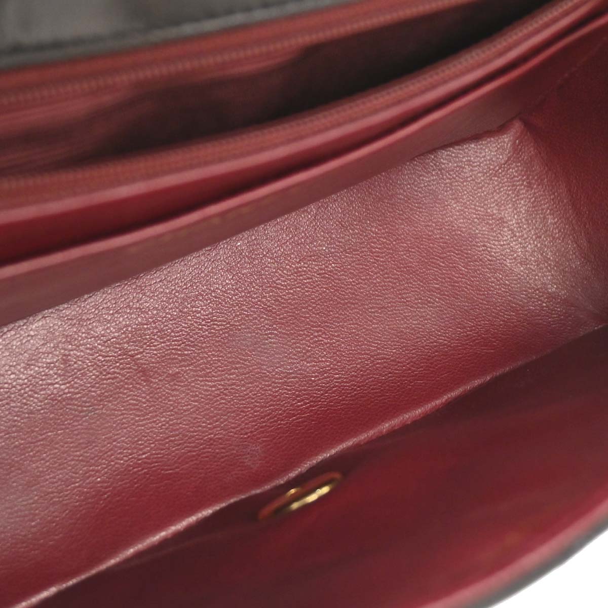 Chanel 1994-1996 Black Lambskin Small Diana Shoulder Bag