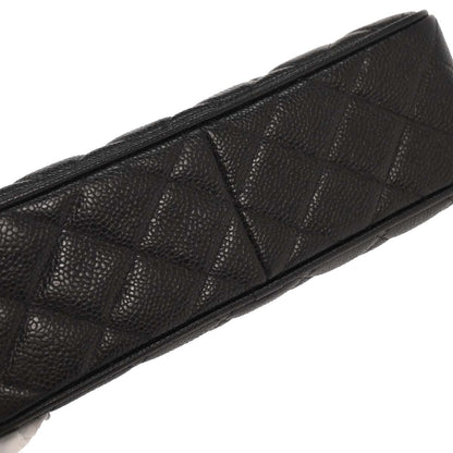 Chanel Black Caviar Camera Bag Small