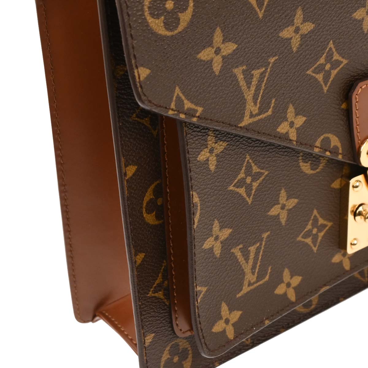 Louis Vuitton 2004 Monogram Monceau 28 Business Handbag M51185