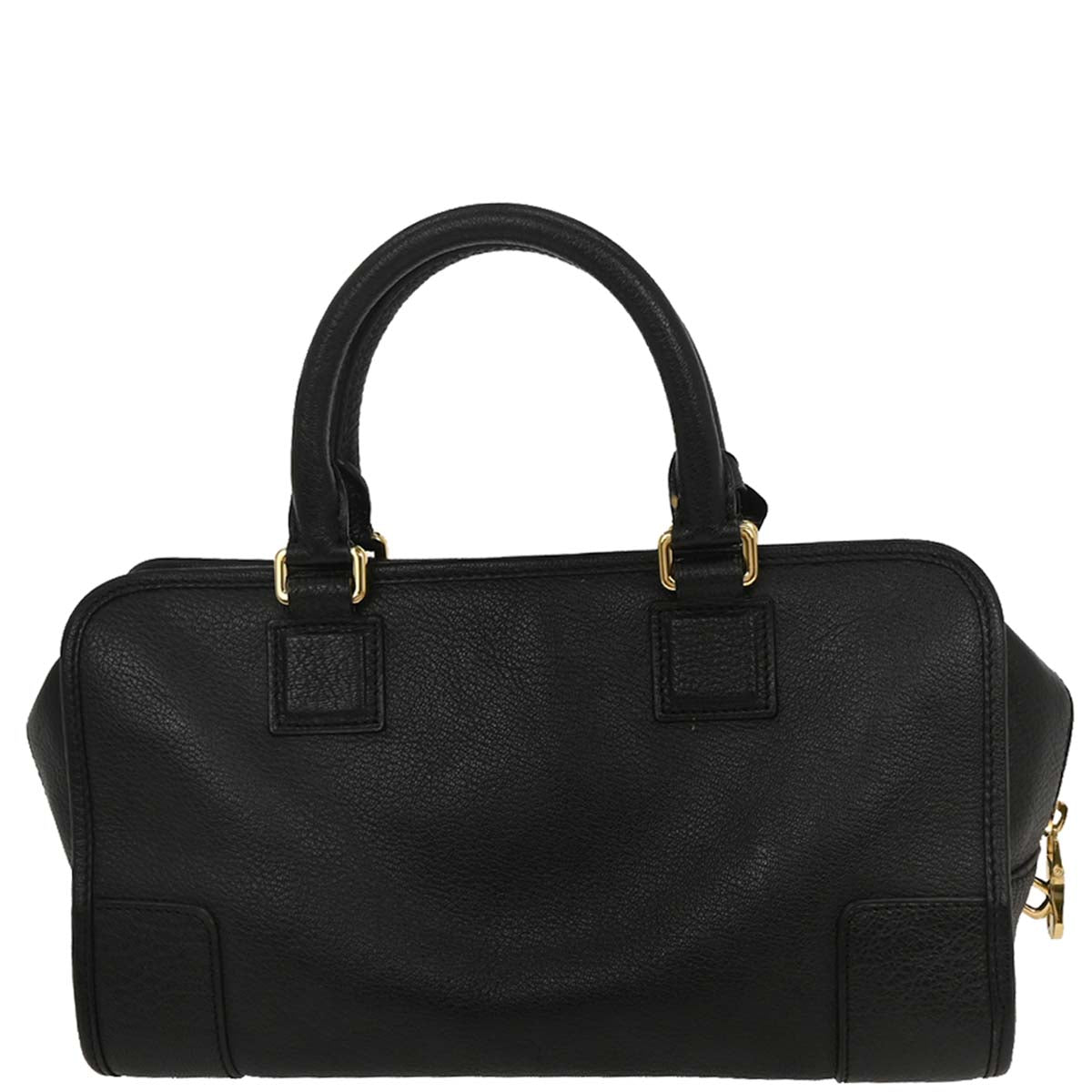 Loewe Black Leather Amazona 28 Handbag