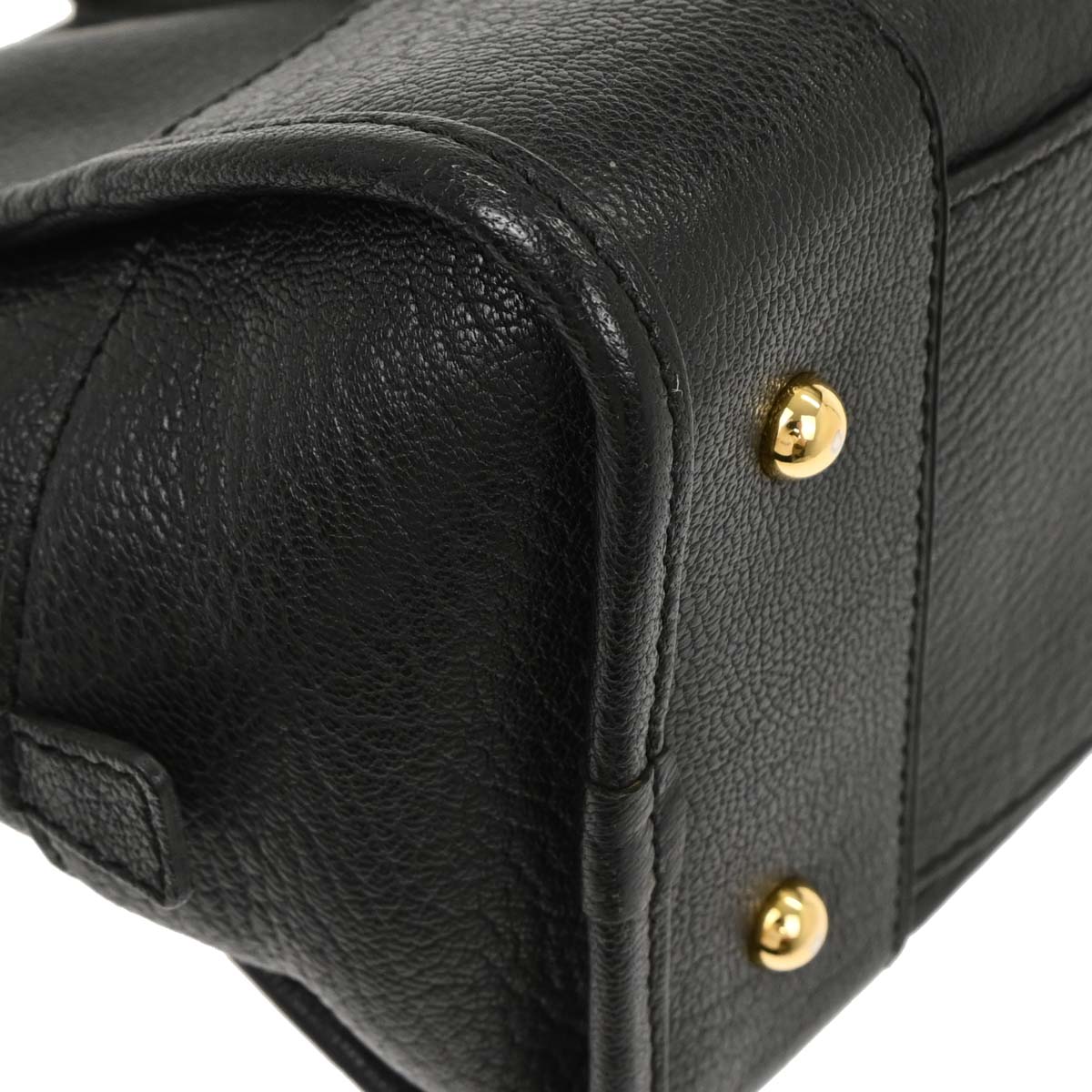 Loewe Black Leather Amazona 28 Handbag