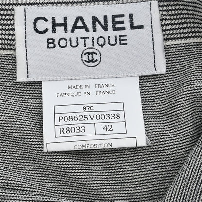 Chanel 1997 Dress Black White #42