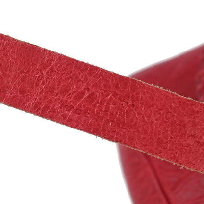 Balenciaga Red Bag Charm Coin Case Key Ring Small Good