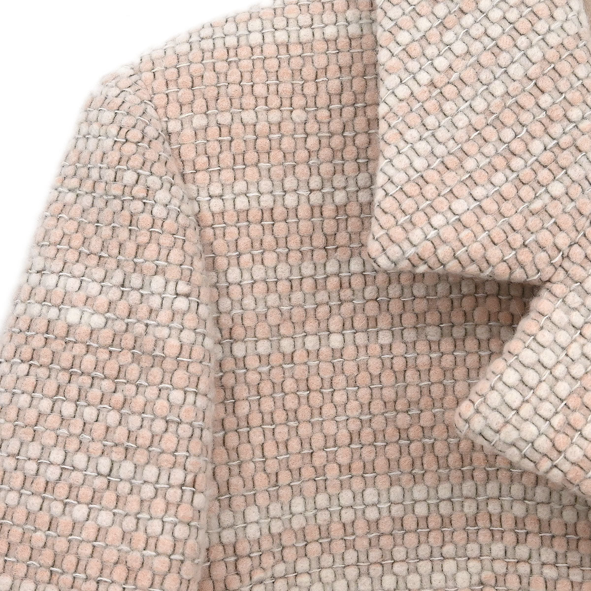 Chanel 2001 Single Breasted Coat Pink #38