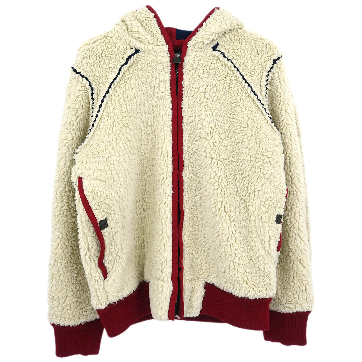 Chanel Sport Line Zip Up Jacket Off-white