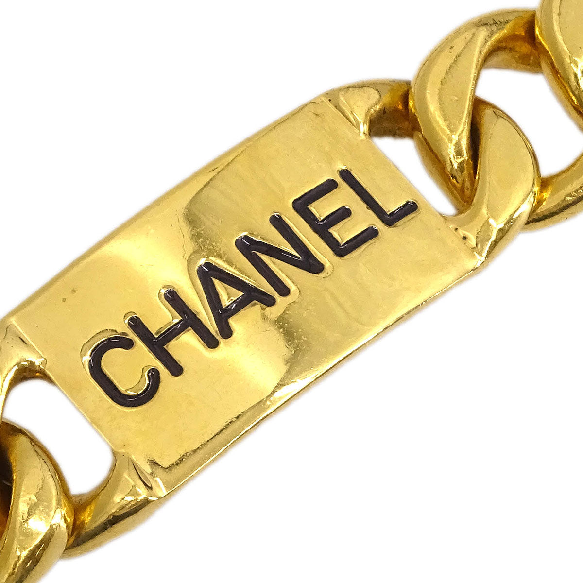 Chanel Gold Chain Belt Small Good