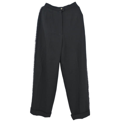 Chanel 1995 Long Pants Black #34
