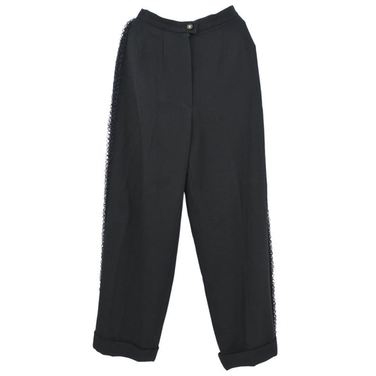 Chanel 1995 Long Pants Black #34