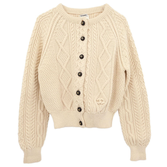 Chanel 1996 Cardigan Fisherman Off-white #42