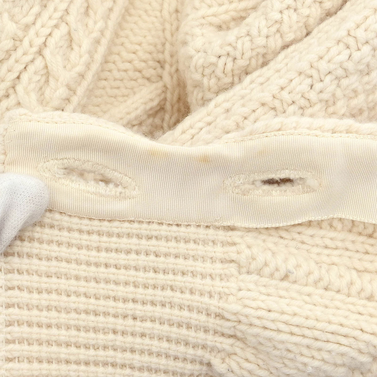 Chanel 1996 Cardigan Fisherman Off-white #42