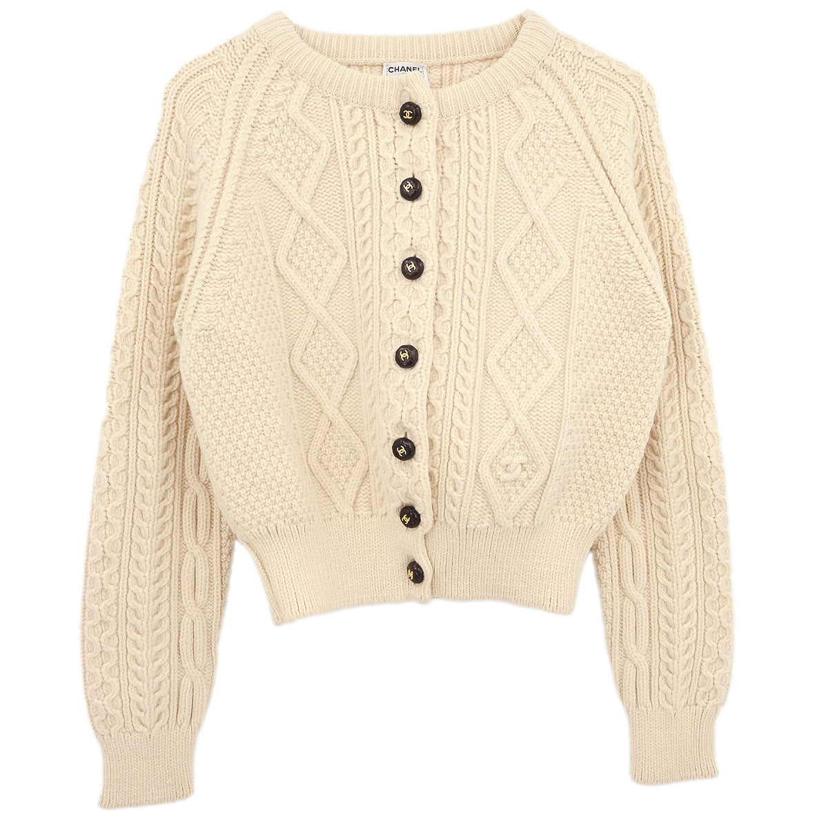 Chanel Cardigan Fisherman Off-white