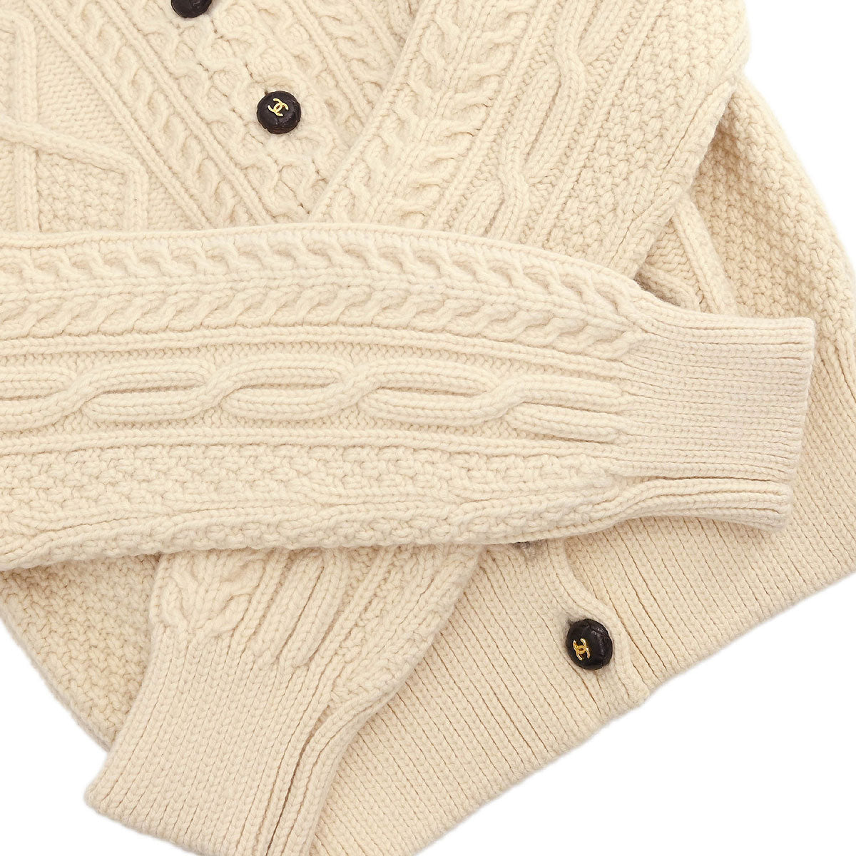 Chanel Cardigan Fisherman Off-white