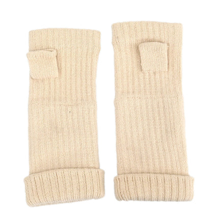 Chanel Gloves Sport Line White Cashmere