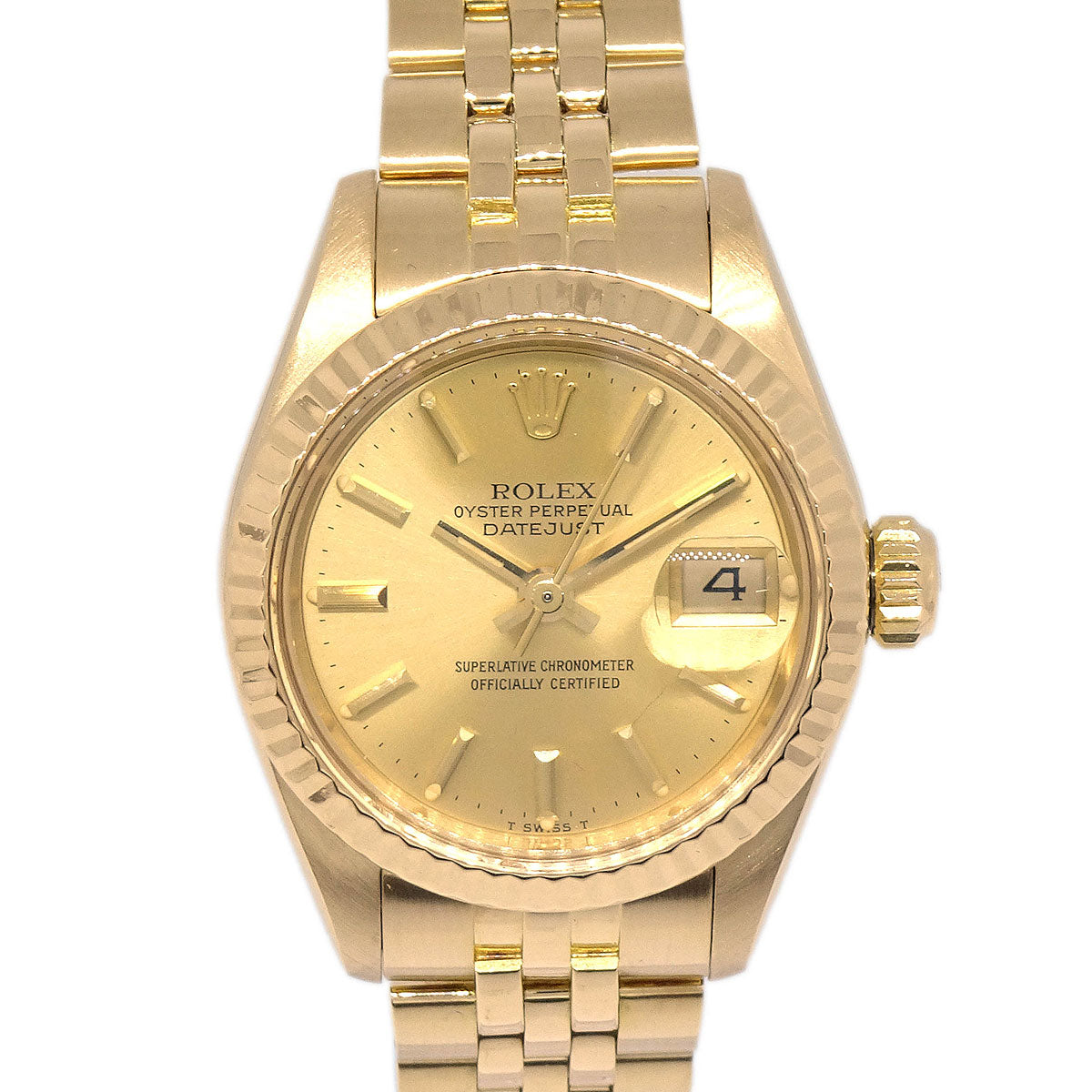 Rolex Oyster Perpetual Datejust 26mm Ref.69178 Self-winding Watch 18KYG
