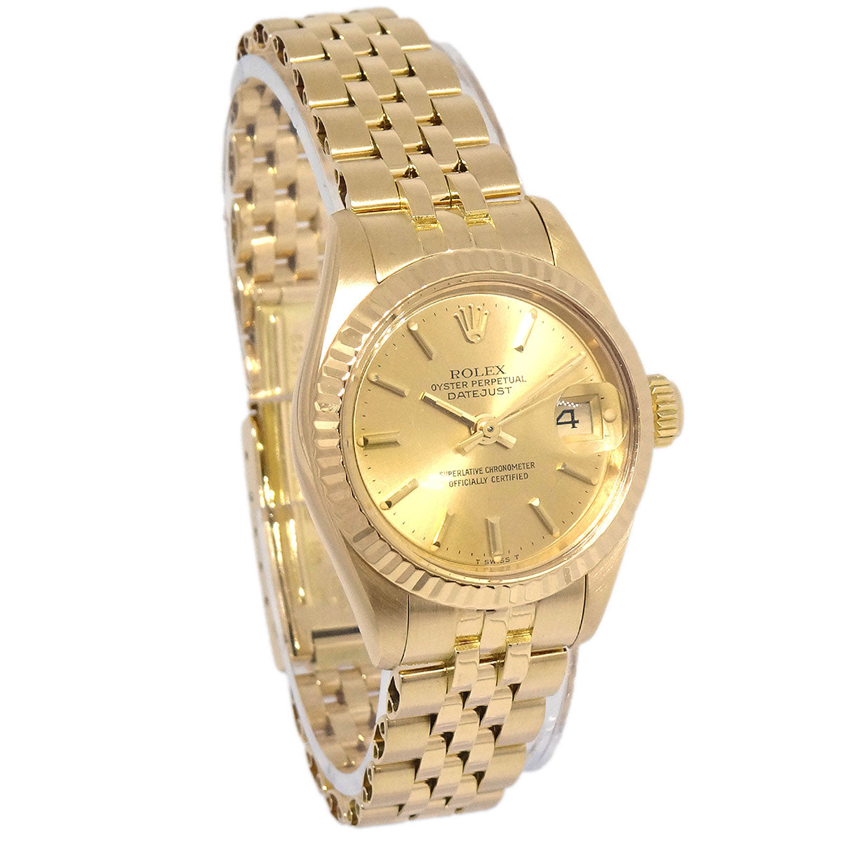 Rolex Oyster Perpetual Datejust 26mm Ref.69178 Self-winding Watch 18KYG