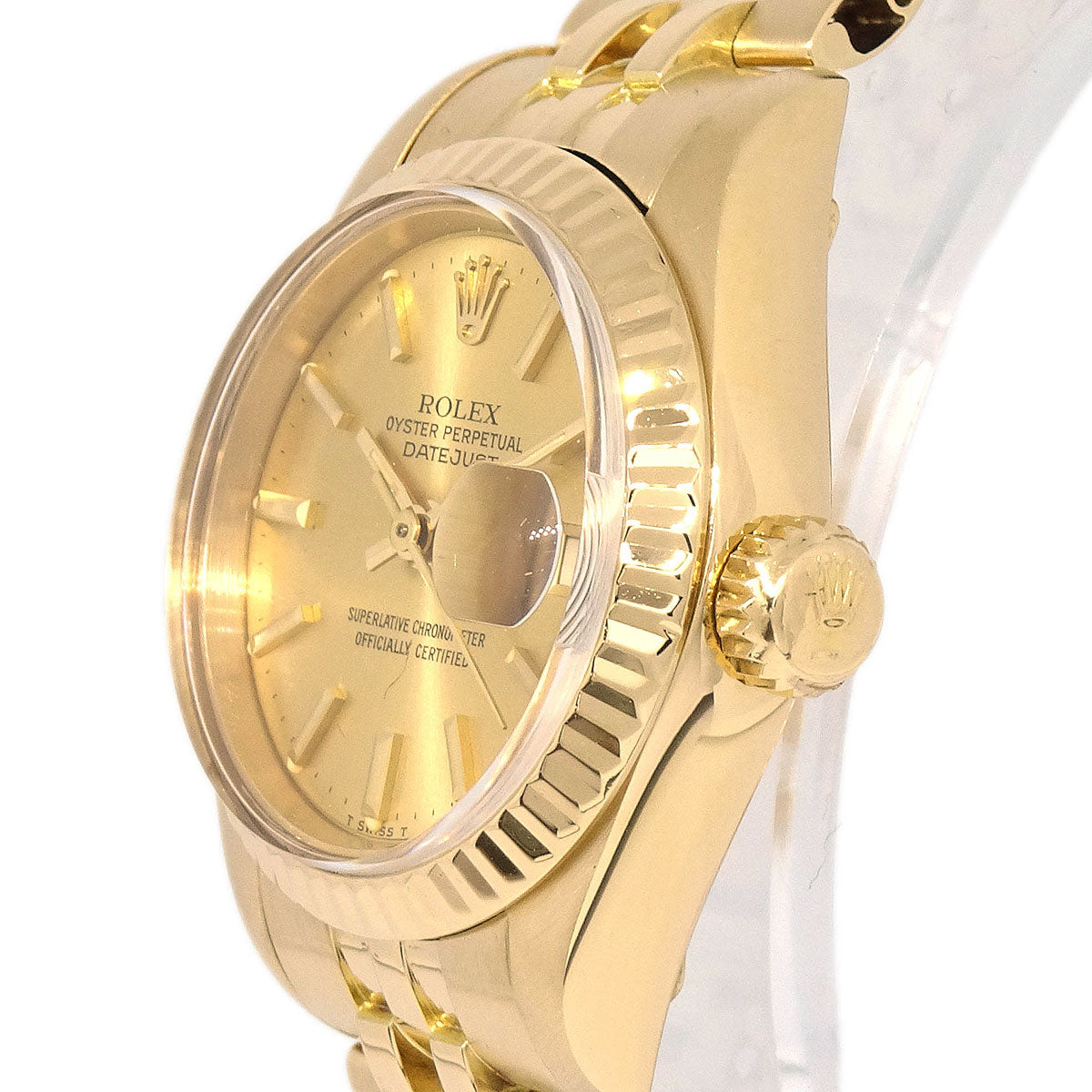 Rolex Oyster Perpetual Datejust 26mm Ref.69178 Self-winding Watch 18KYG