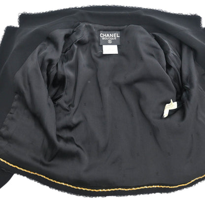Chanel 1995 Setup Jacket Pants Black #38
