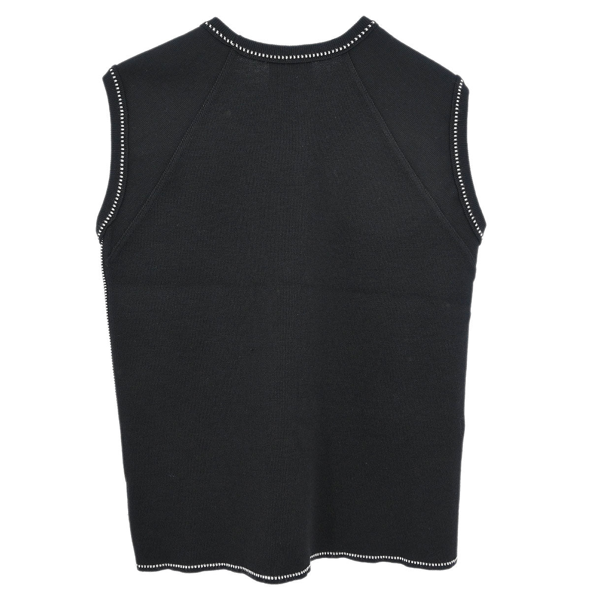 Chanel 2003 Sport Line Sleeveless Tank Top Black #42
