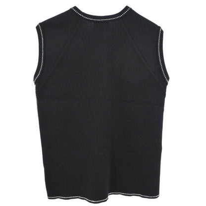 Chanel 2003 Sport Line Sleeveless Tank Top Black #42
