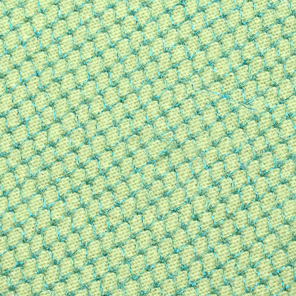 Chanel 2001 Ensemble Cardigan Short Sleeve Top Light Green #38