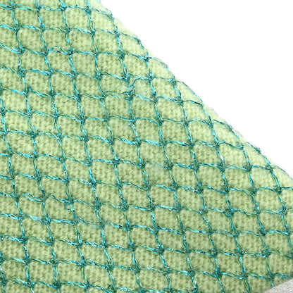 Chanel 2001 Ensemble Cardigan Short Sleeve Top Light Green #38