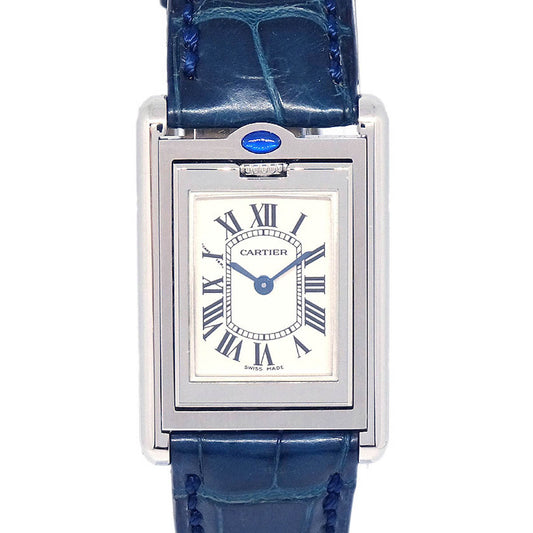 Cartier * Tank Basculante SM Ref.2386 Quartz Watch SS