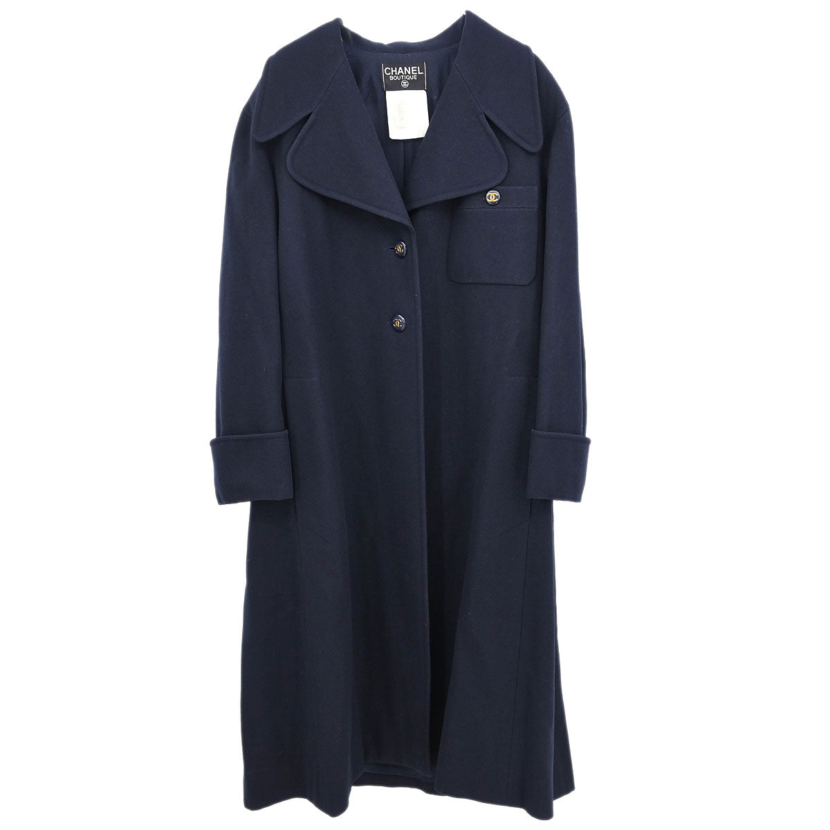 Chanel Coat Navy