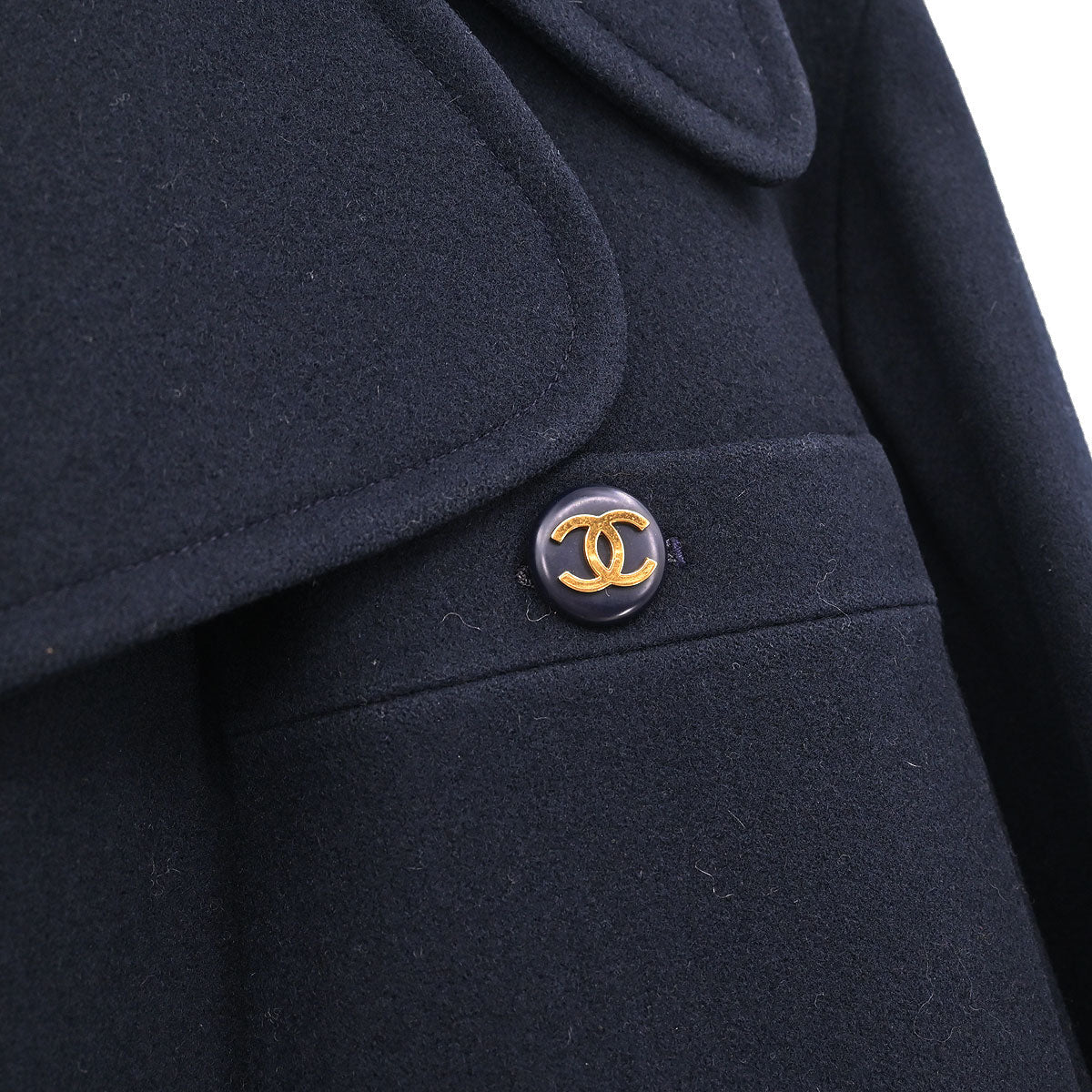 Chanel Coat Navy