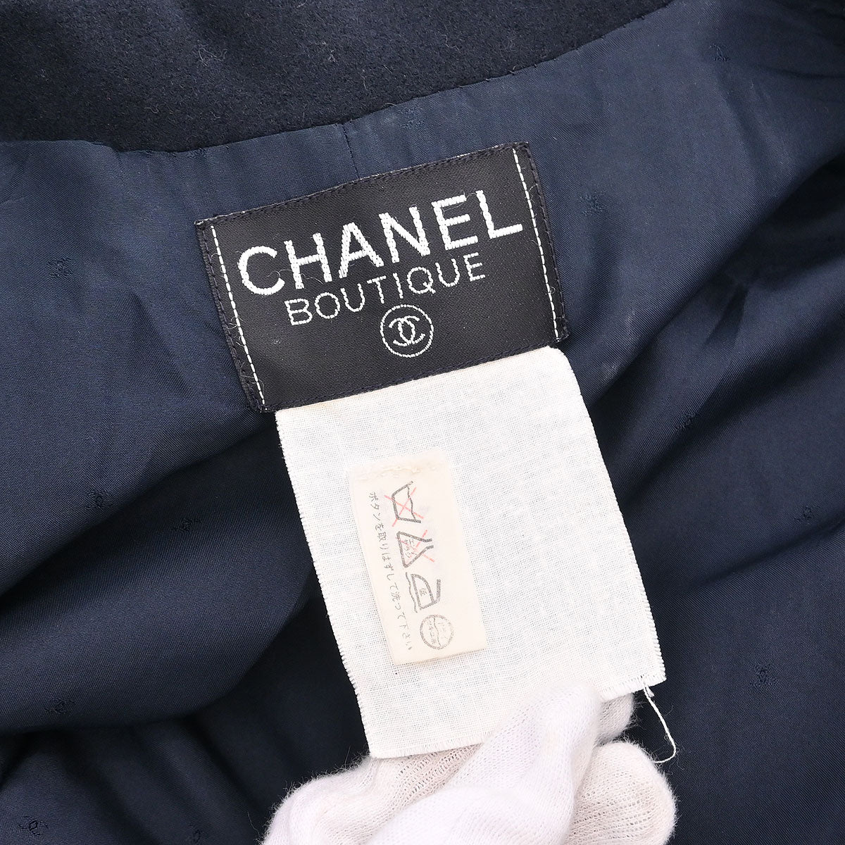 Chanel Coat Navy