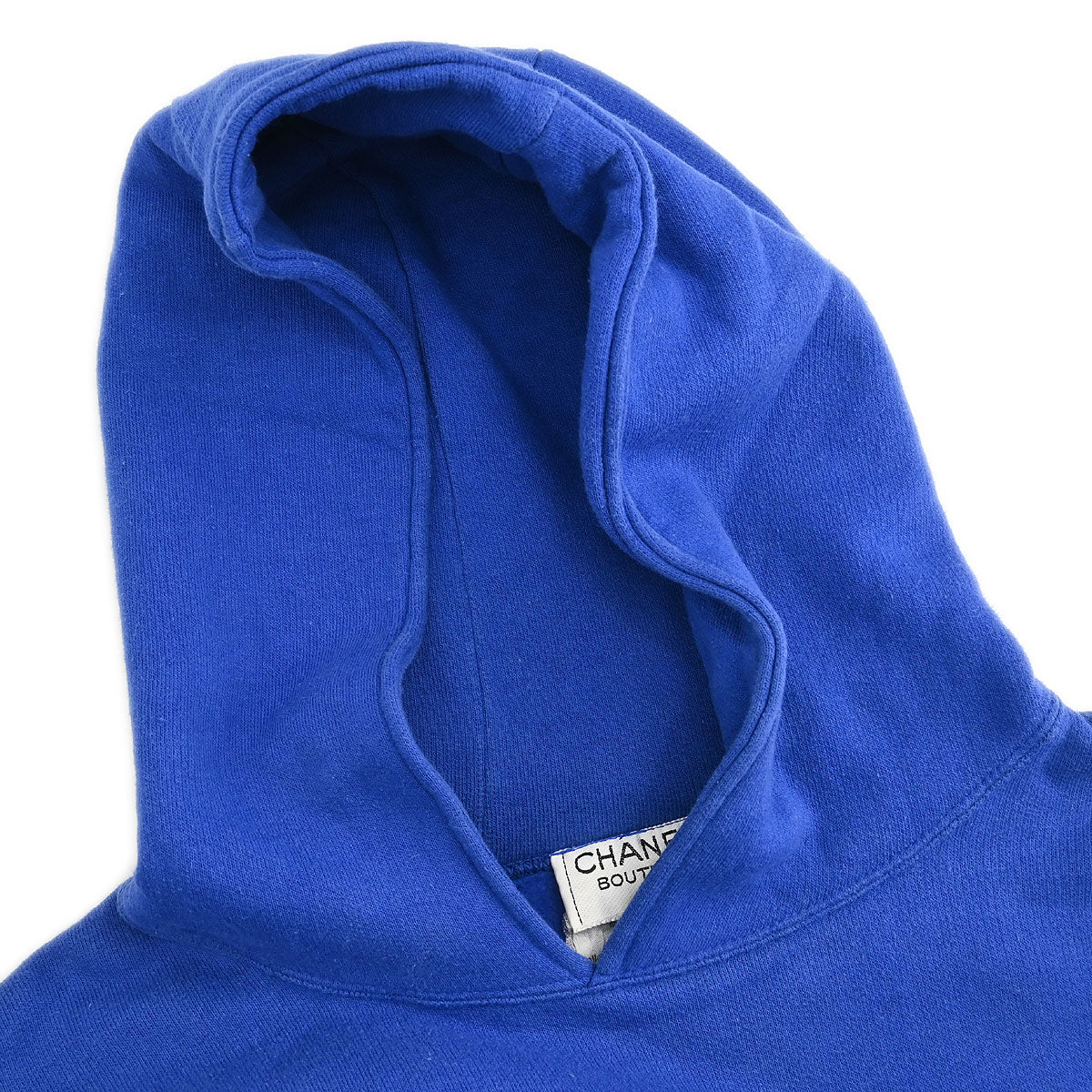Chanel Hoodie Top Blue #M