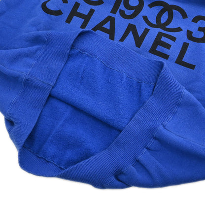 Chanel Hoodie Top Blue #M