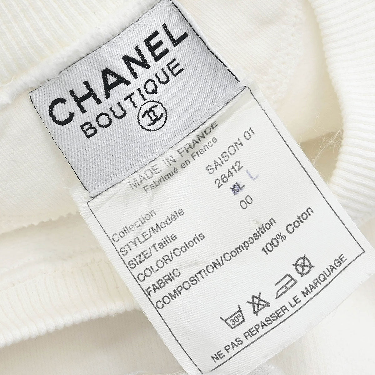 Chanel Top White #L