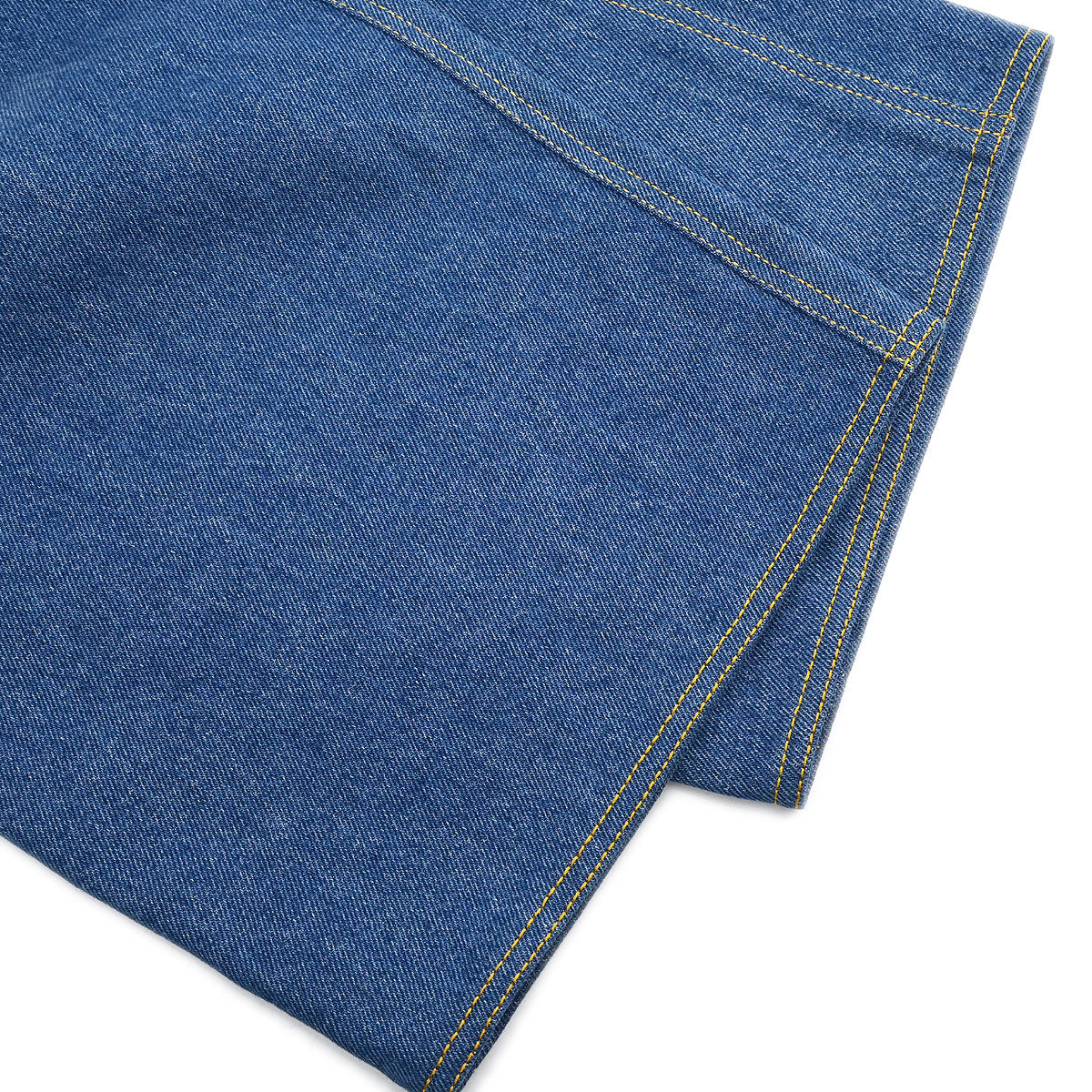 Chanel Long Denim Pants Blue #38