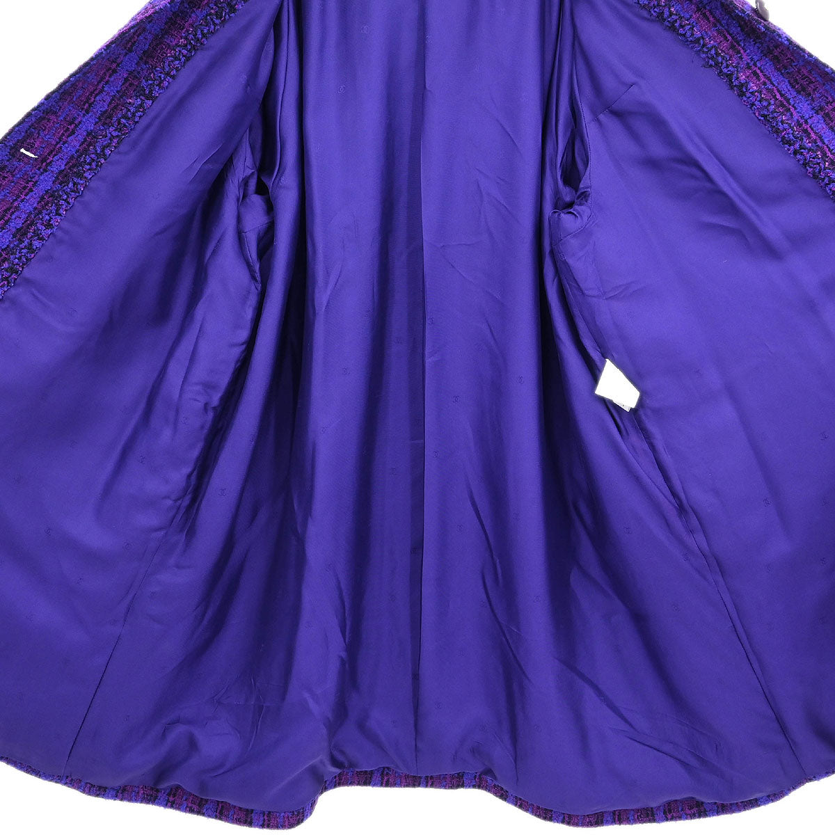 Chanel 1995 Jacket Coat Purple #42