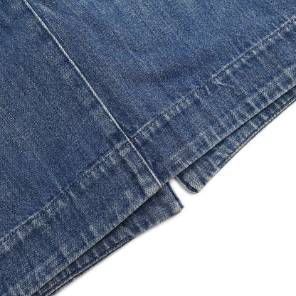 Chanel 2008 Denim Skirt Blue #36