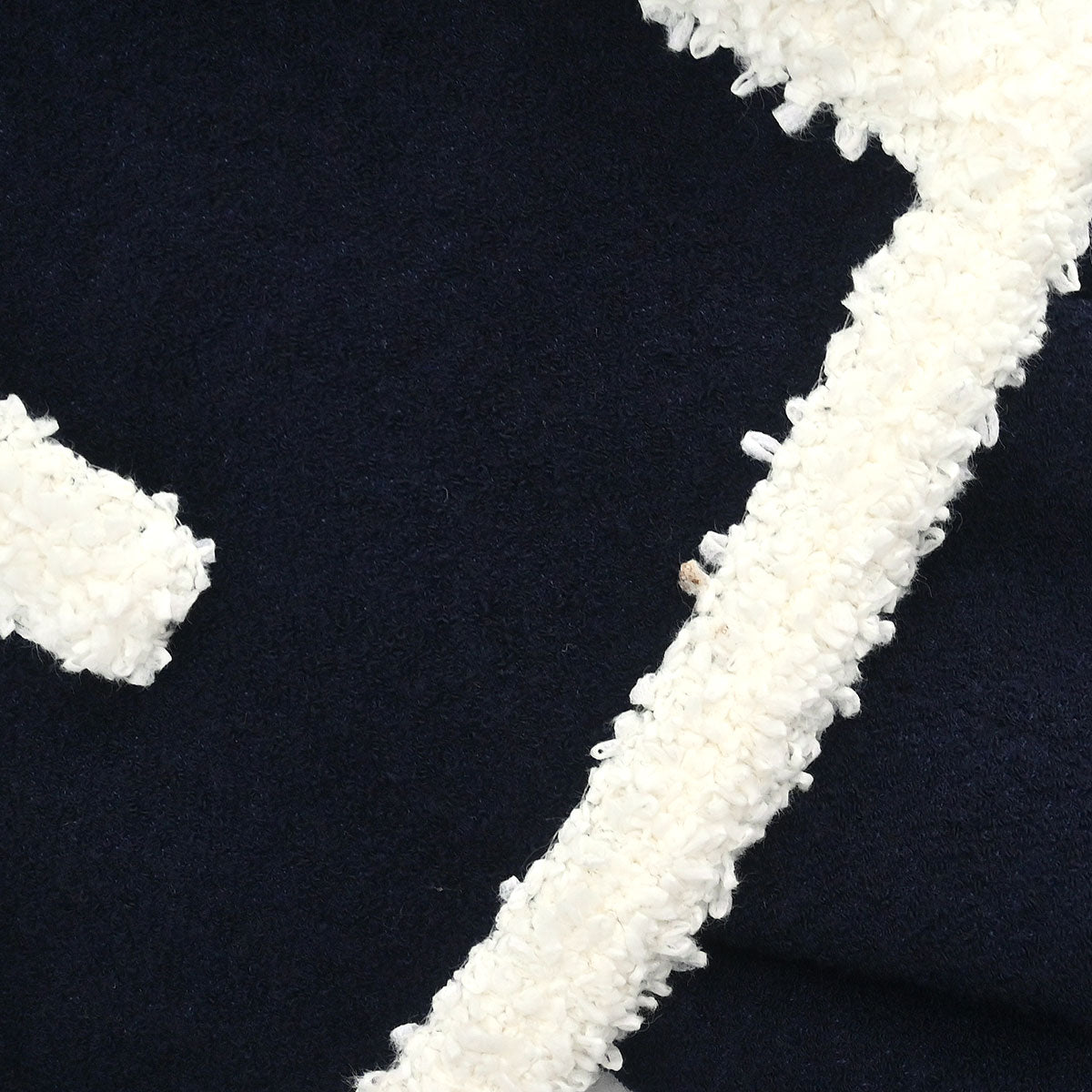 Chanel 1995 Collarless Jacket Navy #44