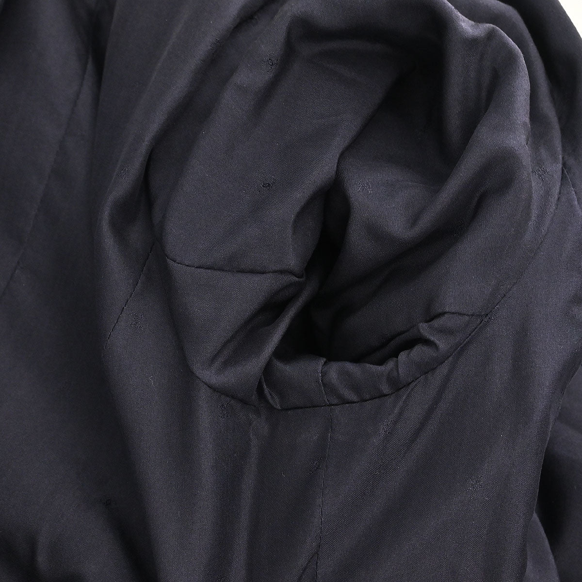 Chanel 1995 Collarless Jacket Navy #44