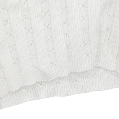 Chanel 1999 Short Sleeve Top White #42