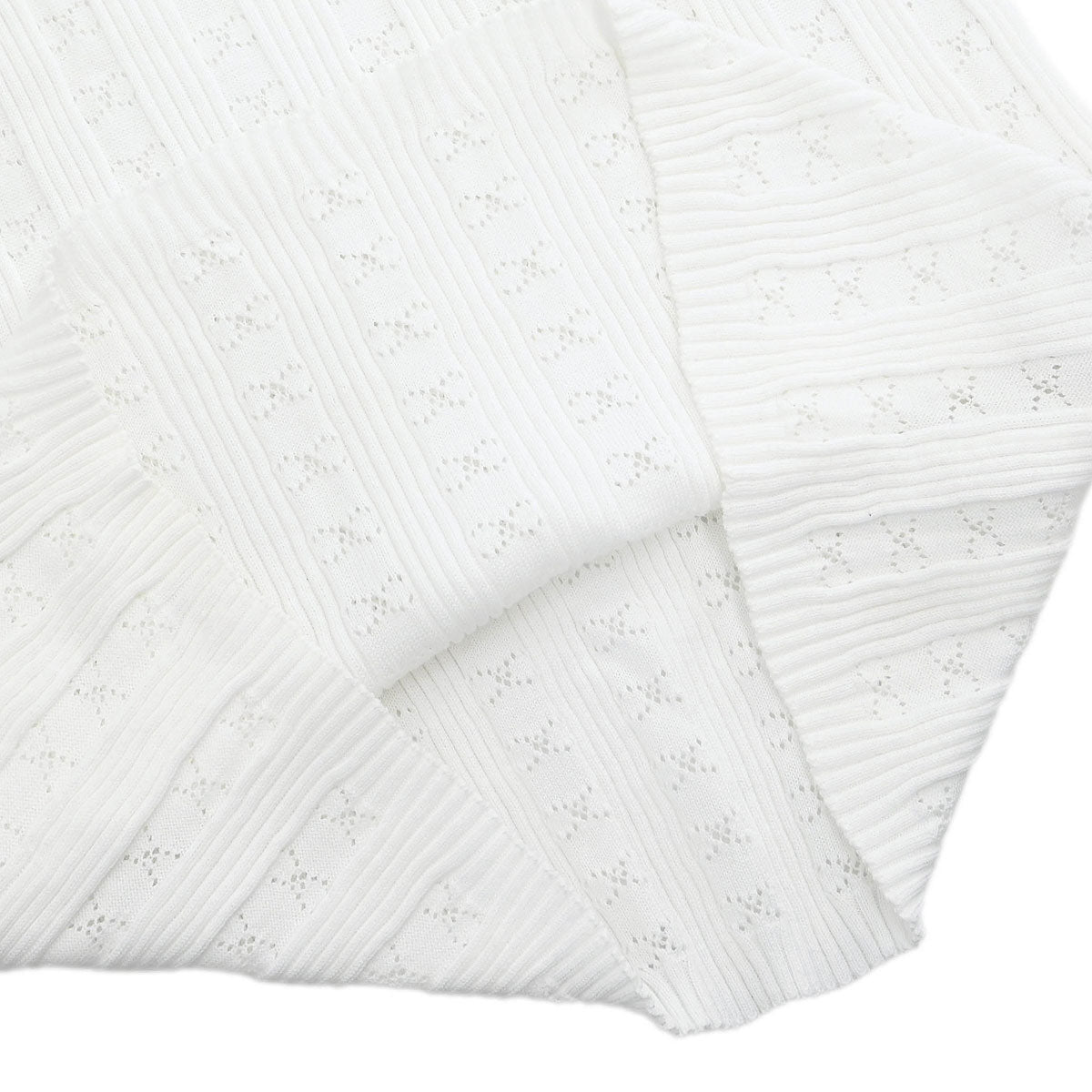 Chanel 1999 Short Sleeve Top White #42