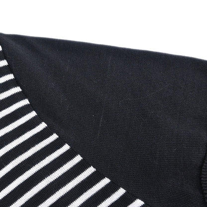Chanel Short Sleeve Cardigan Black #38